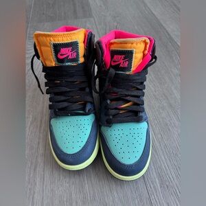 Nike Youth Air Jordan Sneakers Retro High Tokyo Bio Hack.